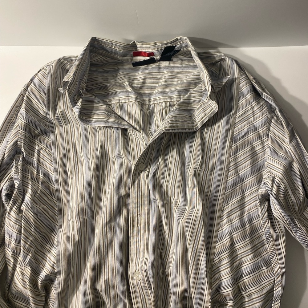 Striped Men's Button Down
